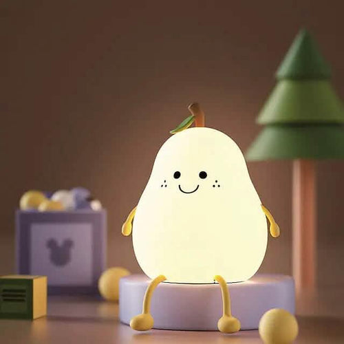 Bedroom Sleeping Bedside Tap Light LED Pear Shape Night Light by DailySale