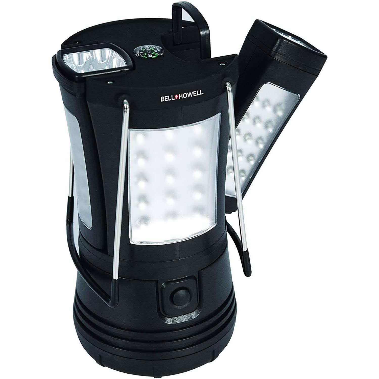 Bell + Howell 70 LED 7 Inch Super Bright Power Lantern with Dual Flashlights by DailySale