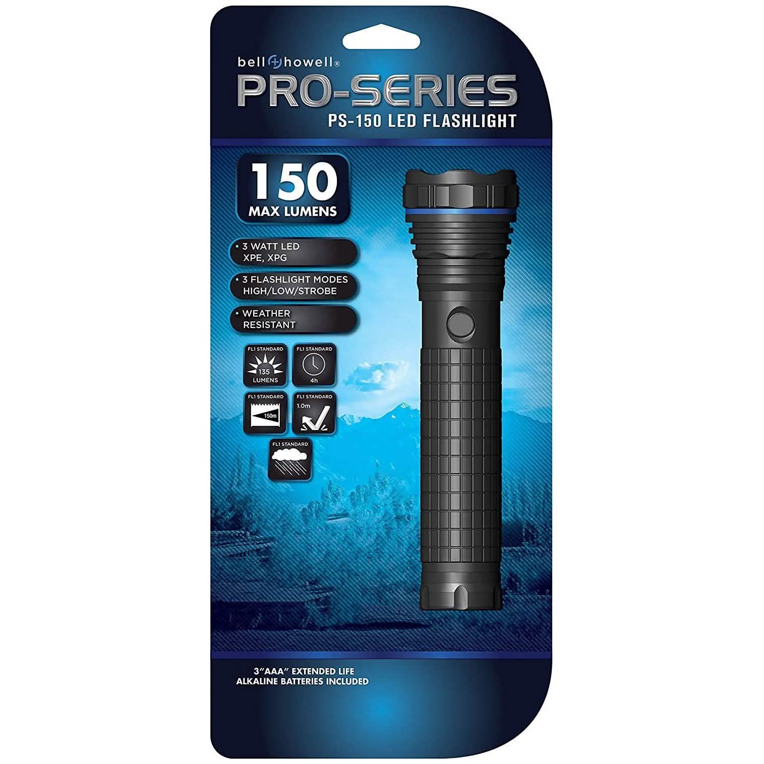 Bell + Howell Pro Series PS 150 LED Flashlight by DailySale