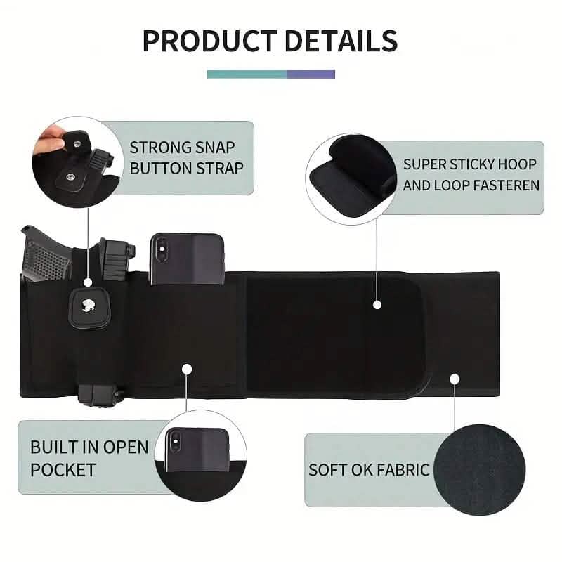 Belly Band Waistband Holster for Men and Women by DailySale