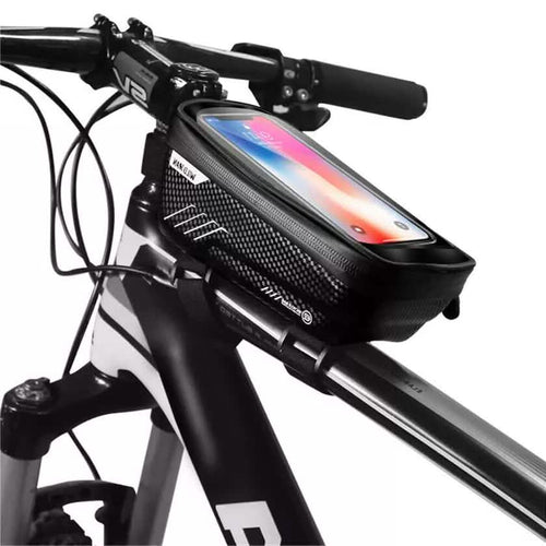 Bicycle Top Tube Frame Bag MTB Waterproof Phone Holder Case by DailySale