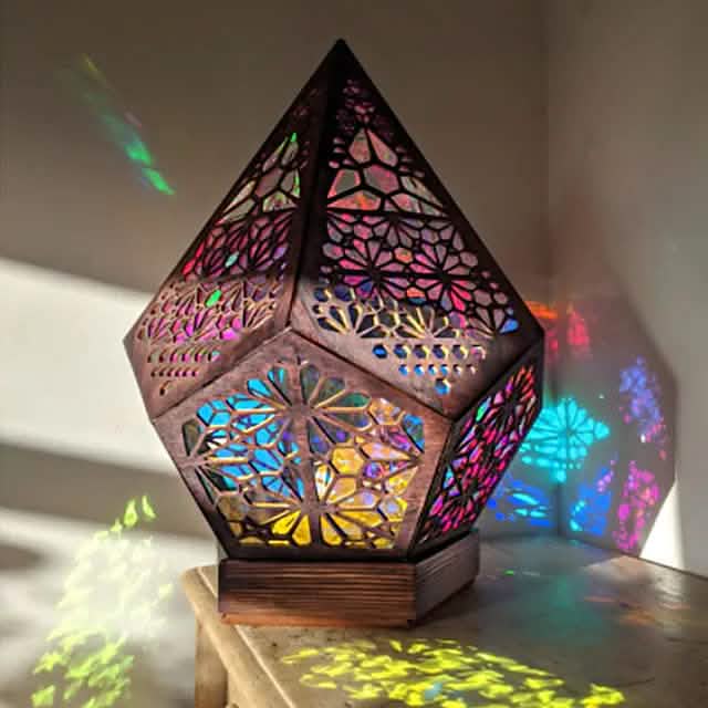 Bohemian Diamond Pole Star Projector Night Light by DailySale