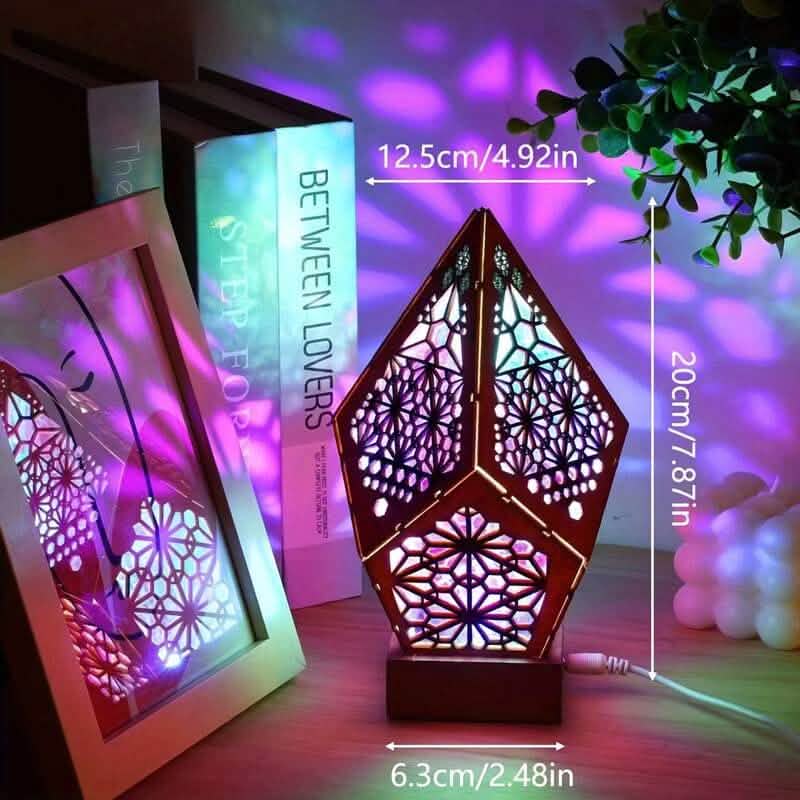 Bohemian Diamond Pole Star Projector Night Light by DailySale