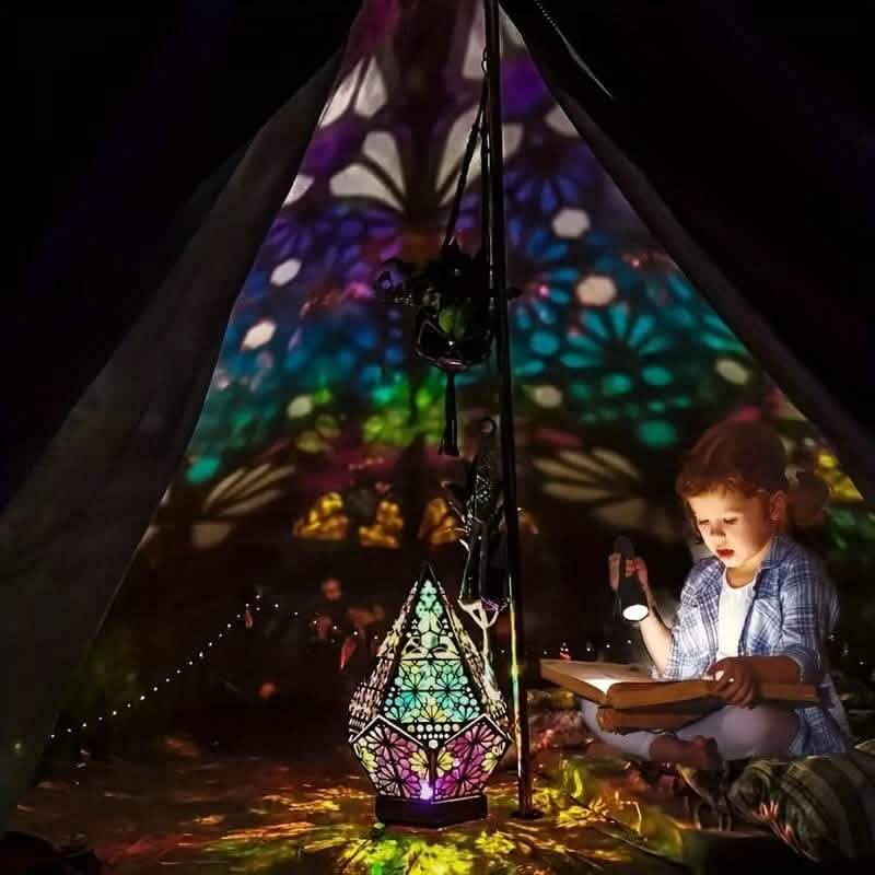 Bohemian Diamond Pole Star Projector Night Light by DailySale