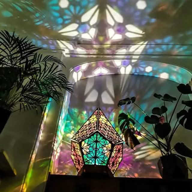 Bohemian Diamond Pole Star Projector Night Light by DailySale
