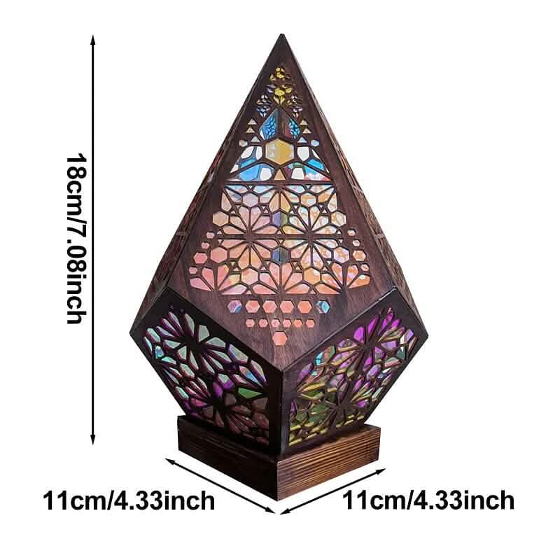 Bohemian Diamond Pole Star Projector Night Light by DailySale