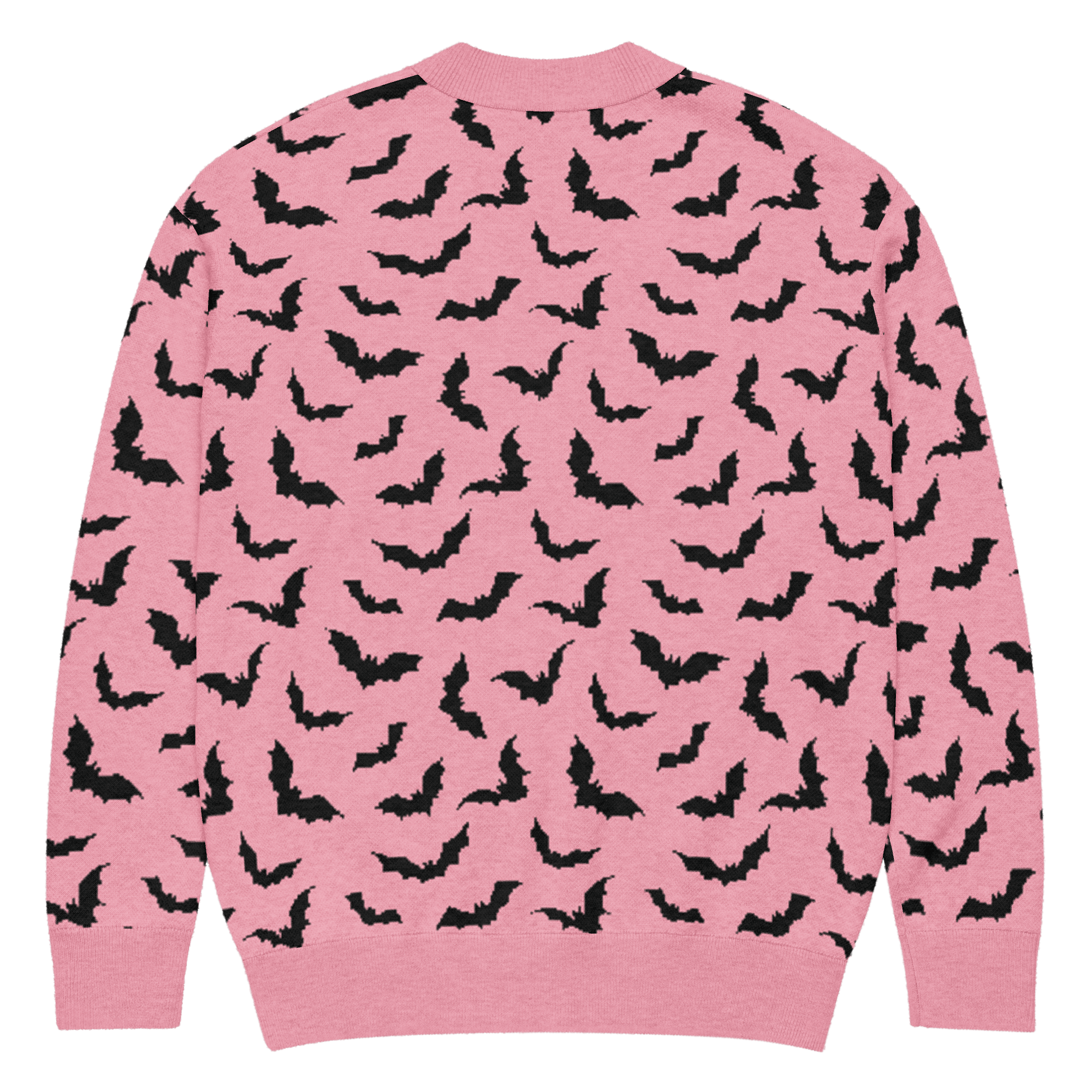 Bubblegum Bats Knit Cardigan by Goth Cloth Co.