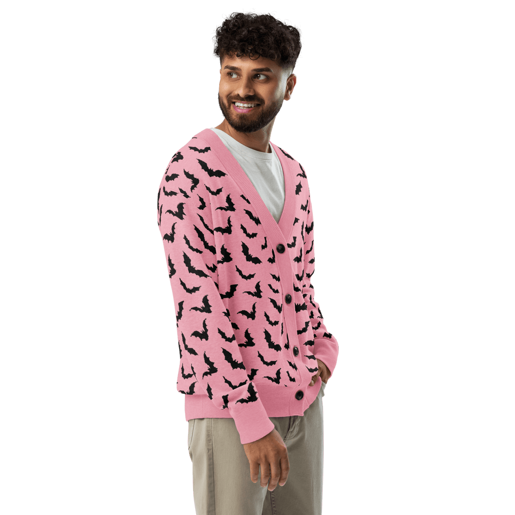 Bubblegum Bats Knit Cardigan by Goth Cloth Co.