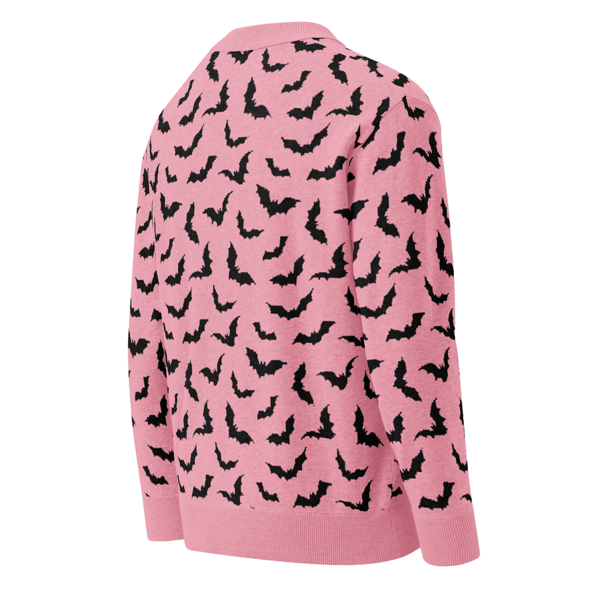 Bubblegum Bats Knit Cardigan by Goth Cloth Co.