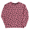 Bubblegum Bats Unisex Sweatshirt by Goth Cloth Co.