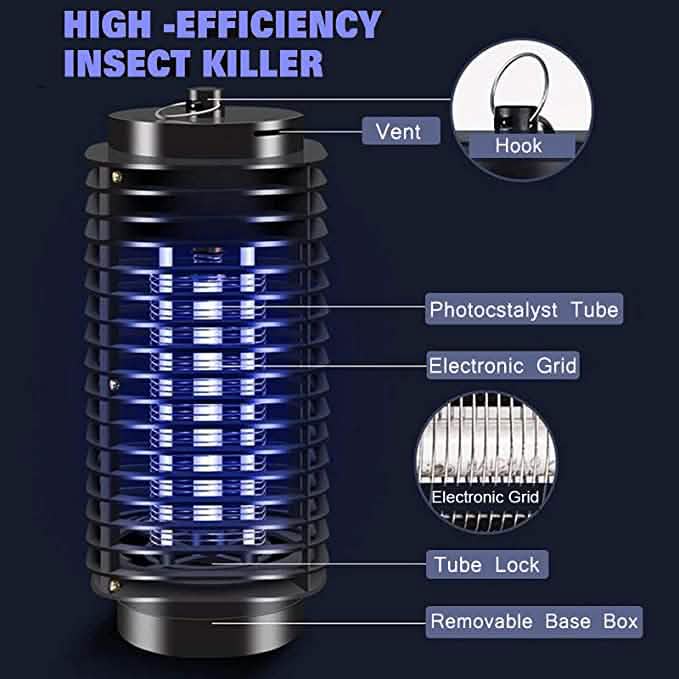 Bug Zapper for Indoor and Outdoor Use by DailySale