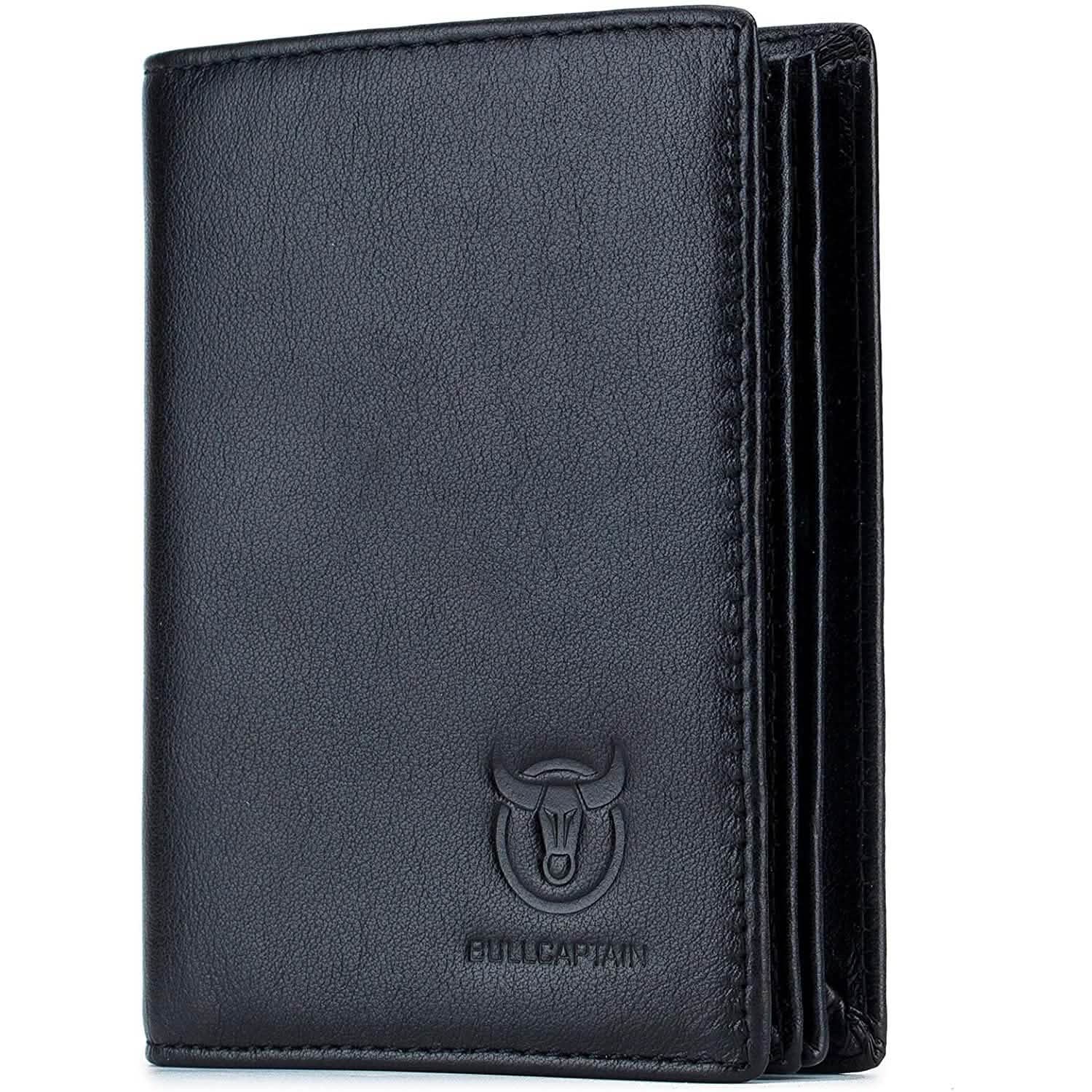 Bullcaptain Large Capacity Genuine Leather Bifold Wallet/Credit Card Holder by DailySale