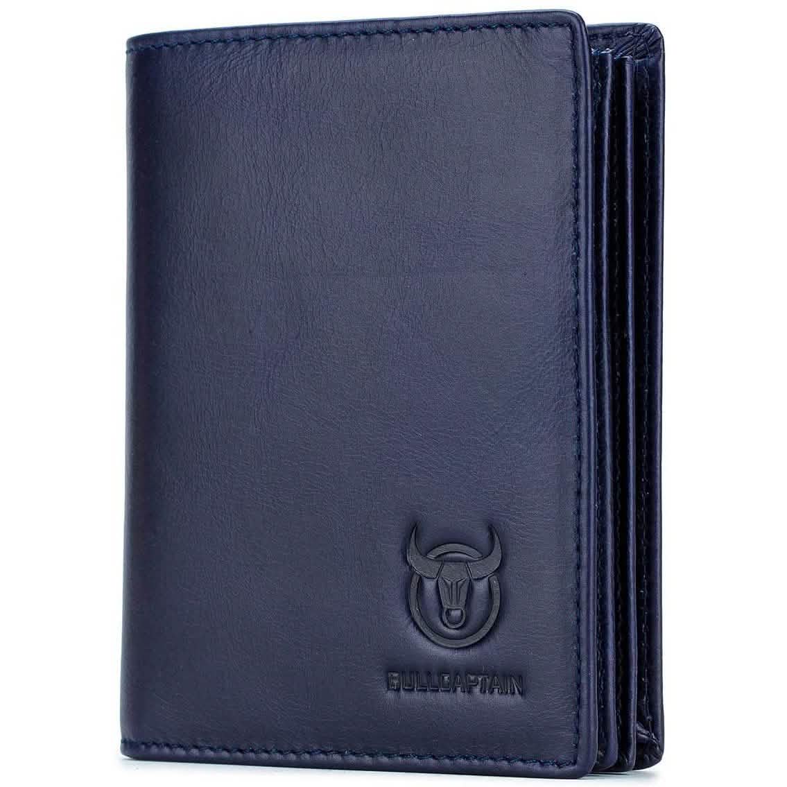 Bullcaptain Large Capacity Genuine Leather Bifold Wallet/Credit Card Holder by DailySale