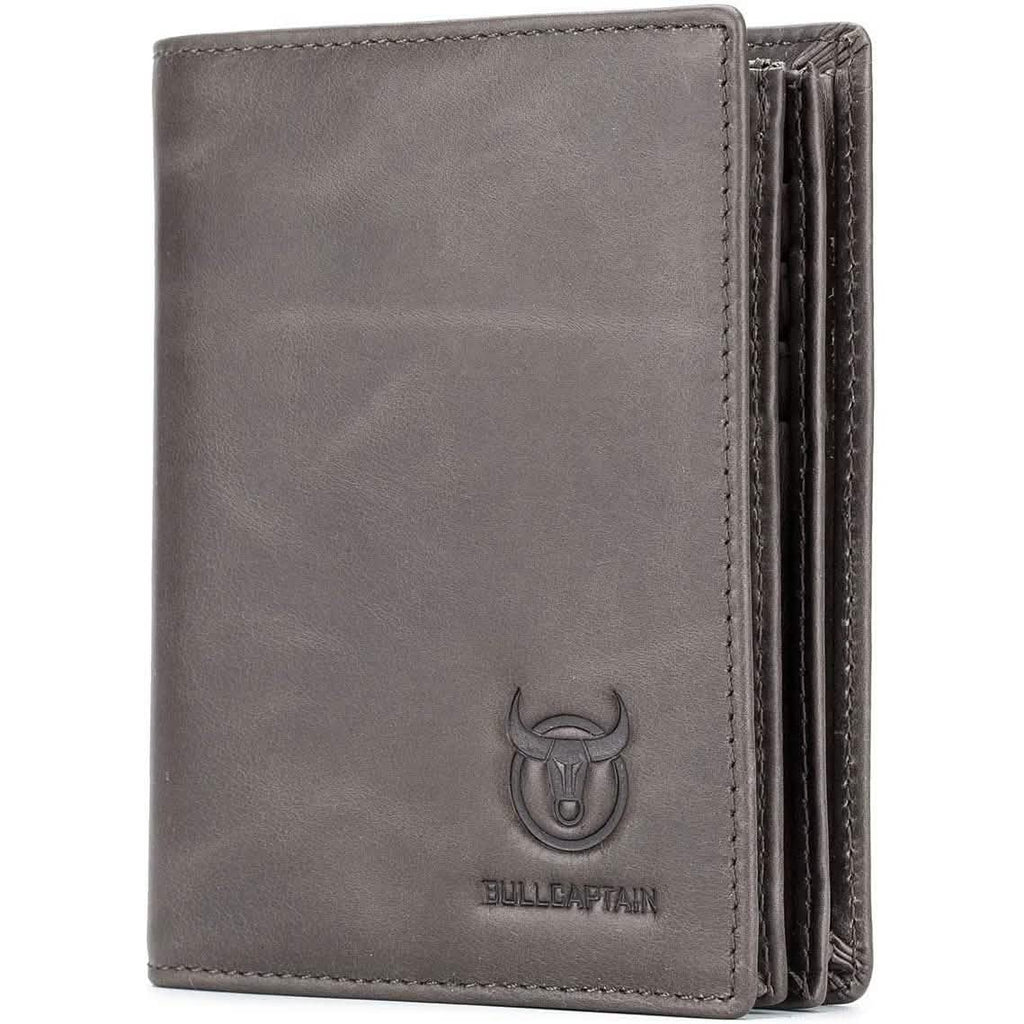 Bullcaptain Large Capacity Genuine Leather Bifold Wallet/Credit Card Holder by DailySale