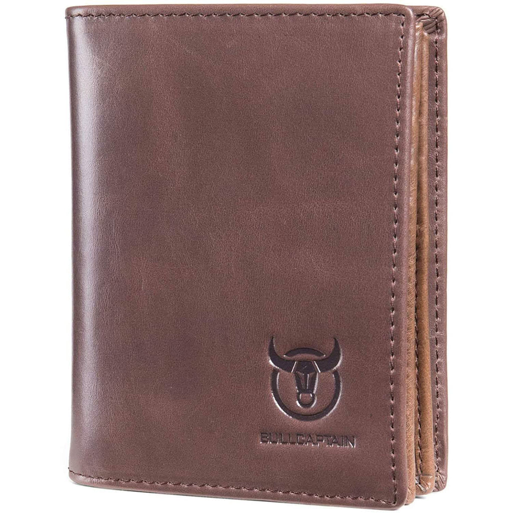 Bullcaptain Large Capacity Genuine Leather Bifold Wallet/Credit Card Holder by DailySale
