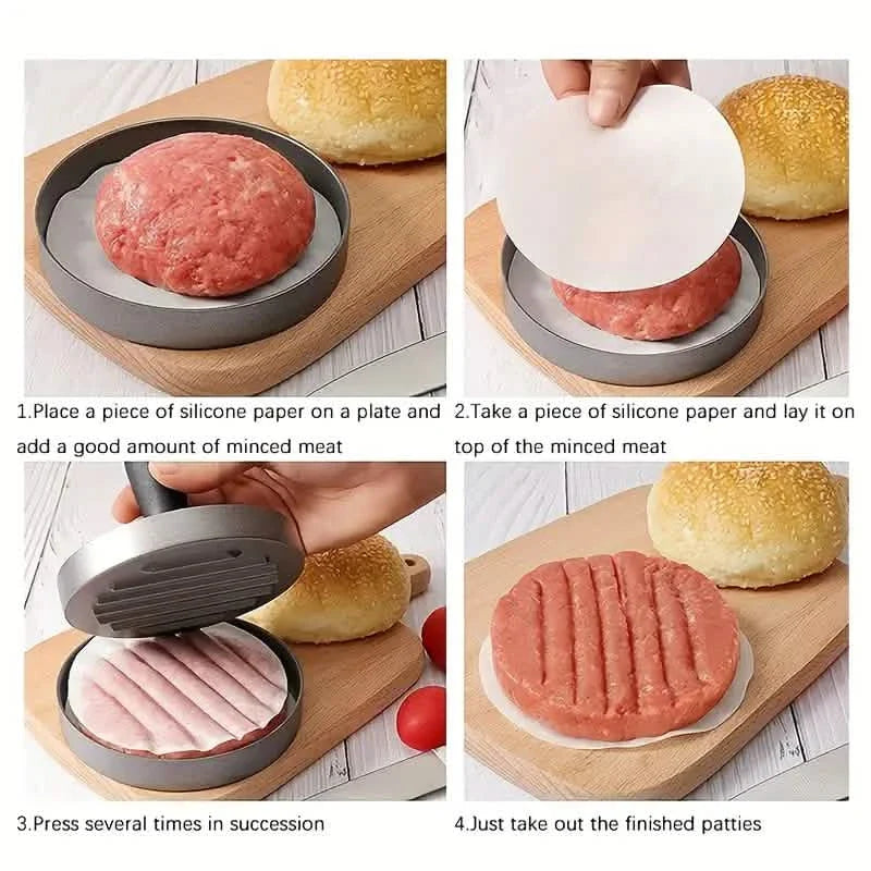 Burger Press Non-Stick Hamburger Press Patty Maker Mold by DailySale