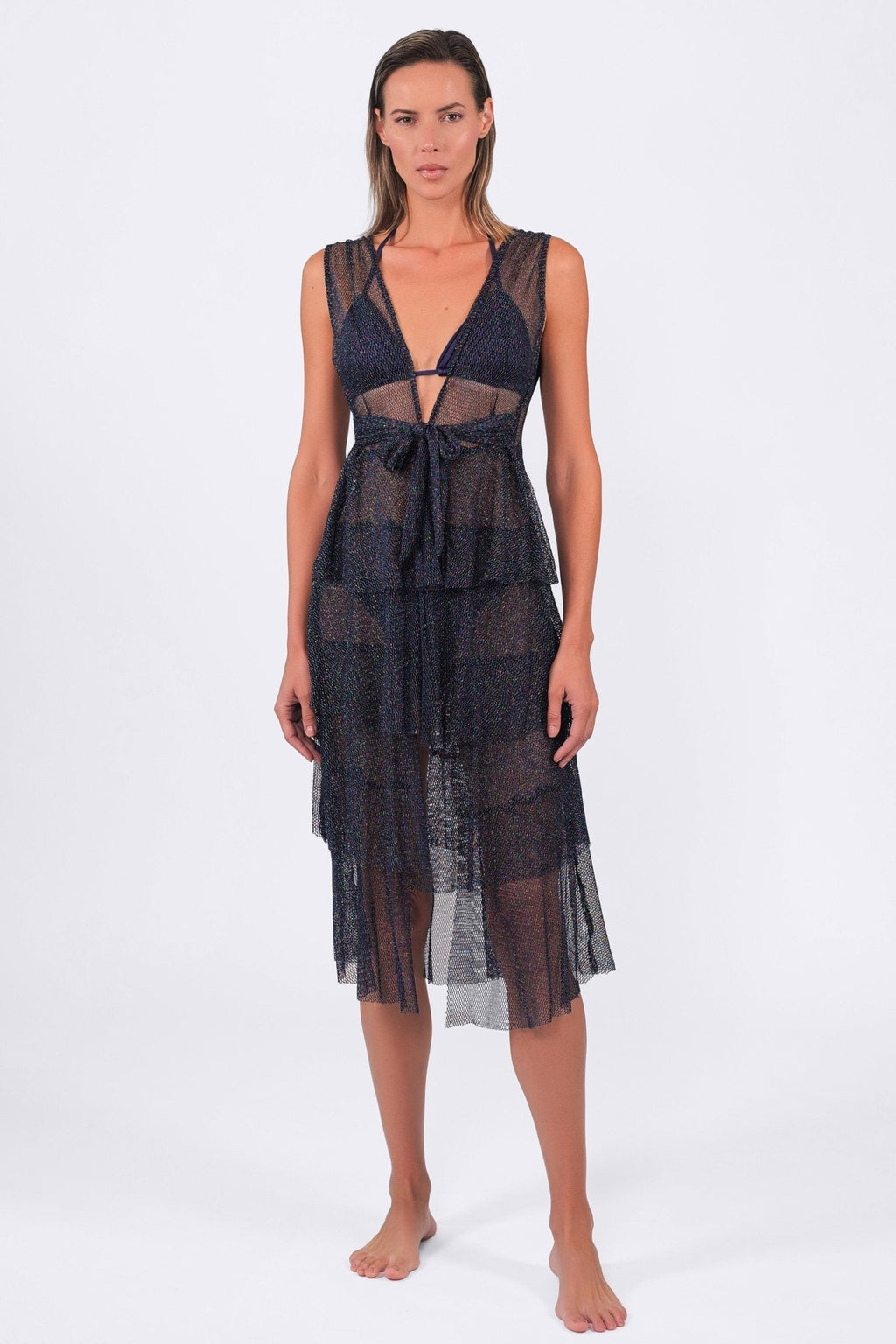Buzios Shimmer Dress by Acqua de Luxe Beachwear
