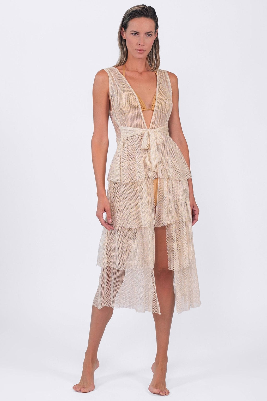 Buzios Shimmer Dress by Acqua de Luxe Beachwear
