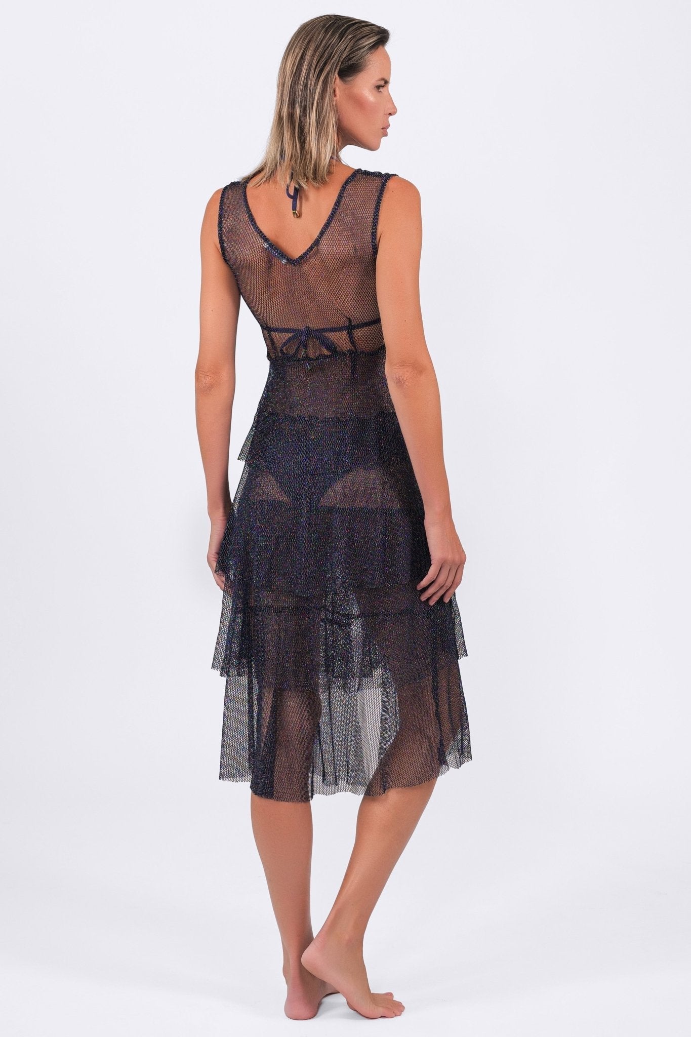 Buzios Shimmer Dress by Acqua de Luxe Beachwear