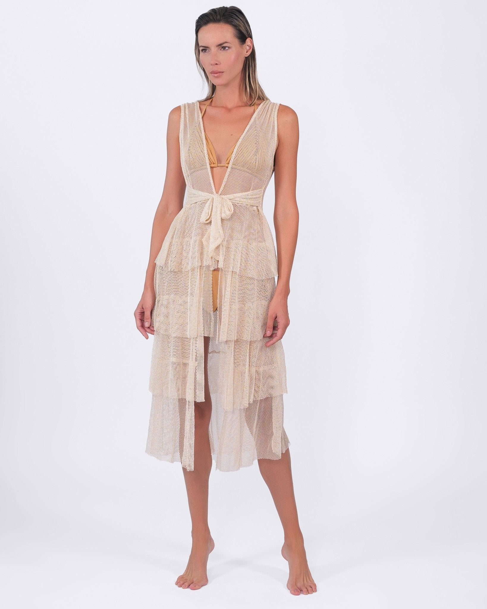 Buzios Shimmer Dress by Acqua de Luxe Beachwear