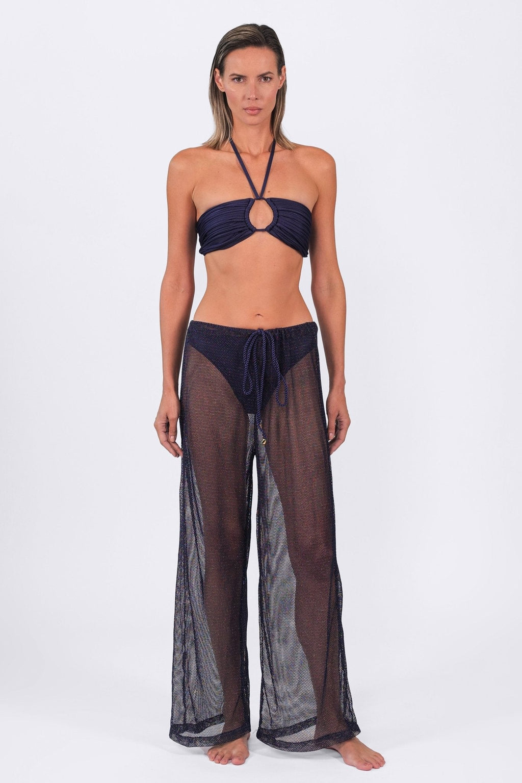 Buzios Shimmer Pants by Acqua de Luxe Beachwear