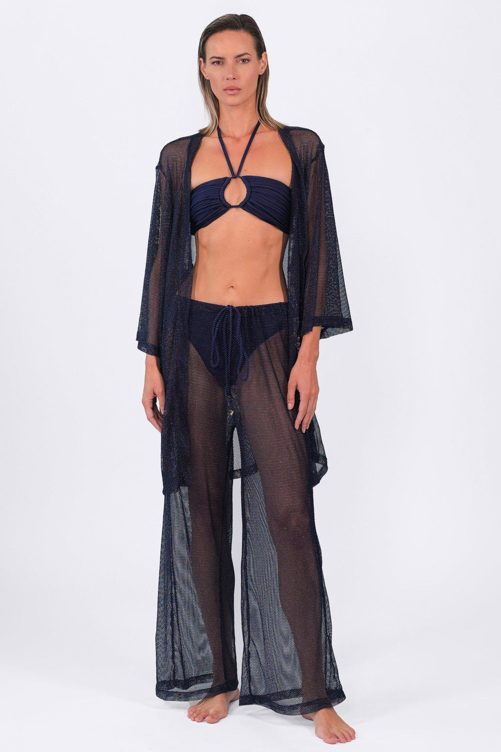 Buzios Shimmer Pants by Acqua de Luxe Beachwear