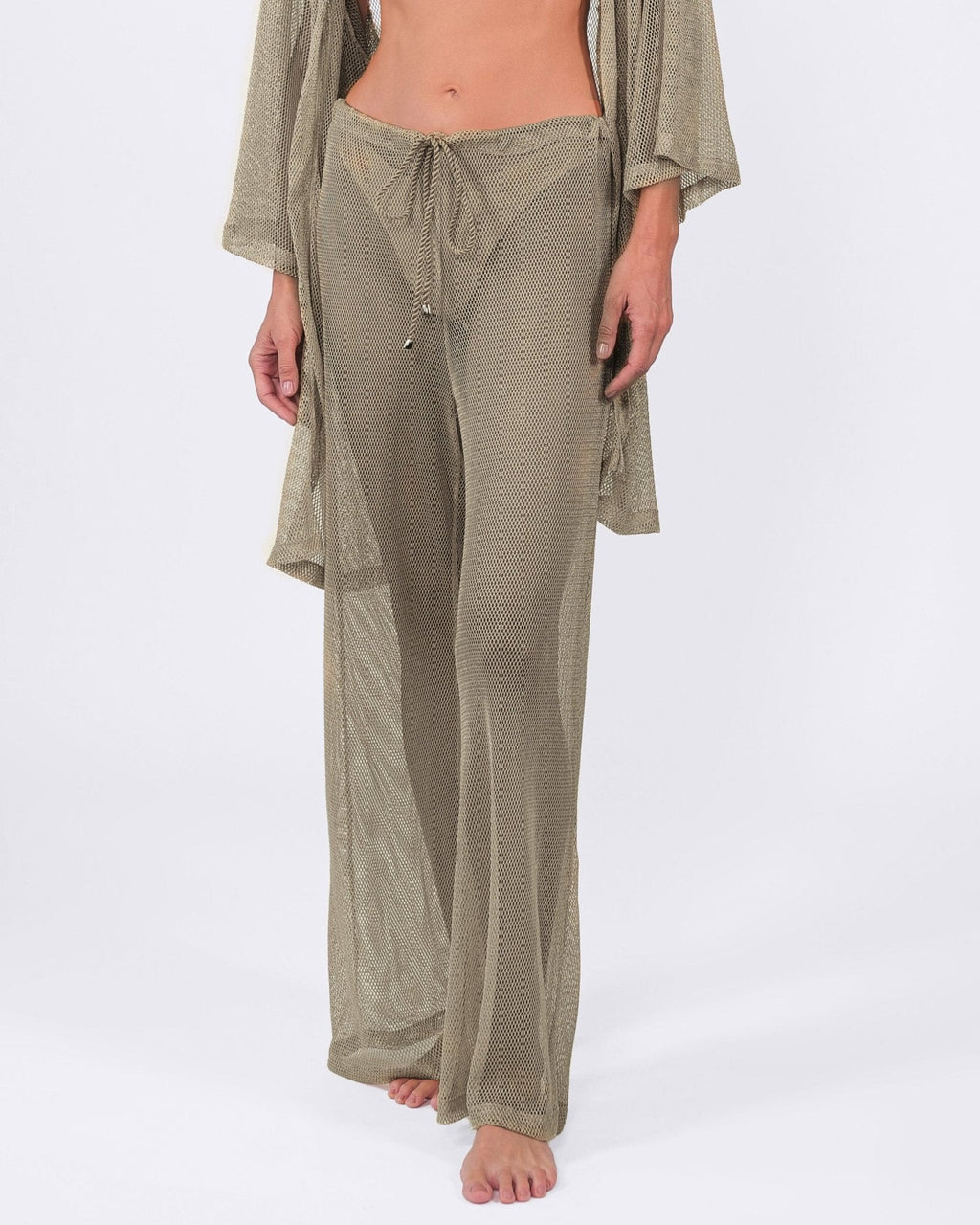 Buzios Shimmer Pants by Acqua de Luxe Beachwear