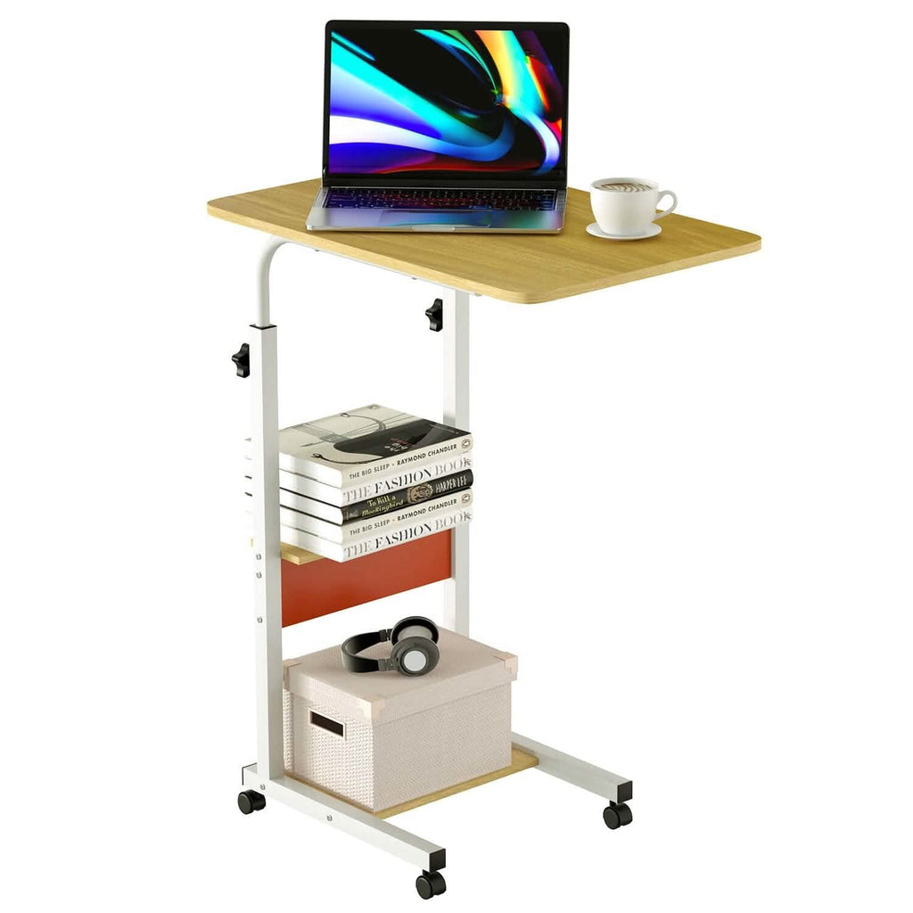 C Side Laptop Small Slim Snack Side Table by DailySale