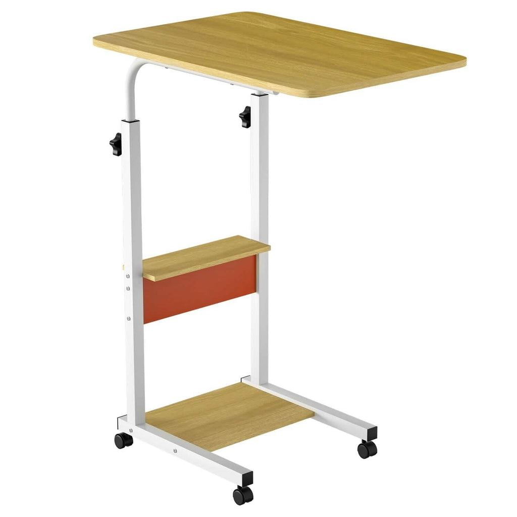 C Side Laptop Small Slim Snack Side Table by DailySale
