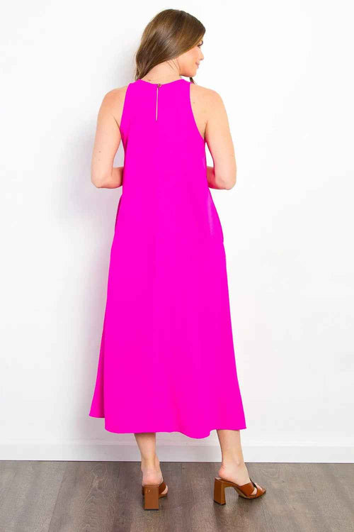 Be Stage Midi Tank Dress with Pockets by Be Bliss Boutique