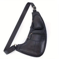 Genuine Leather Crossbody Sling Bag (Unisex) by DailySale