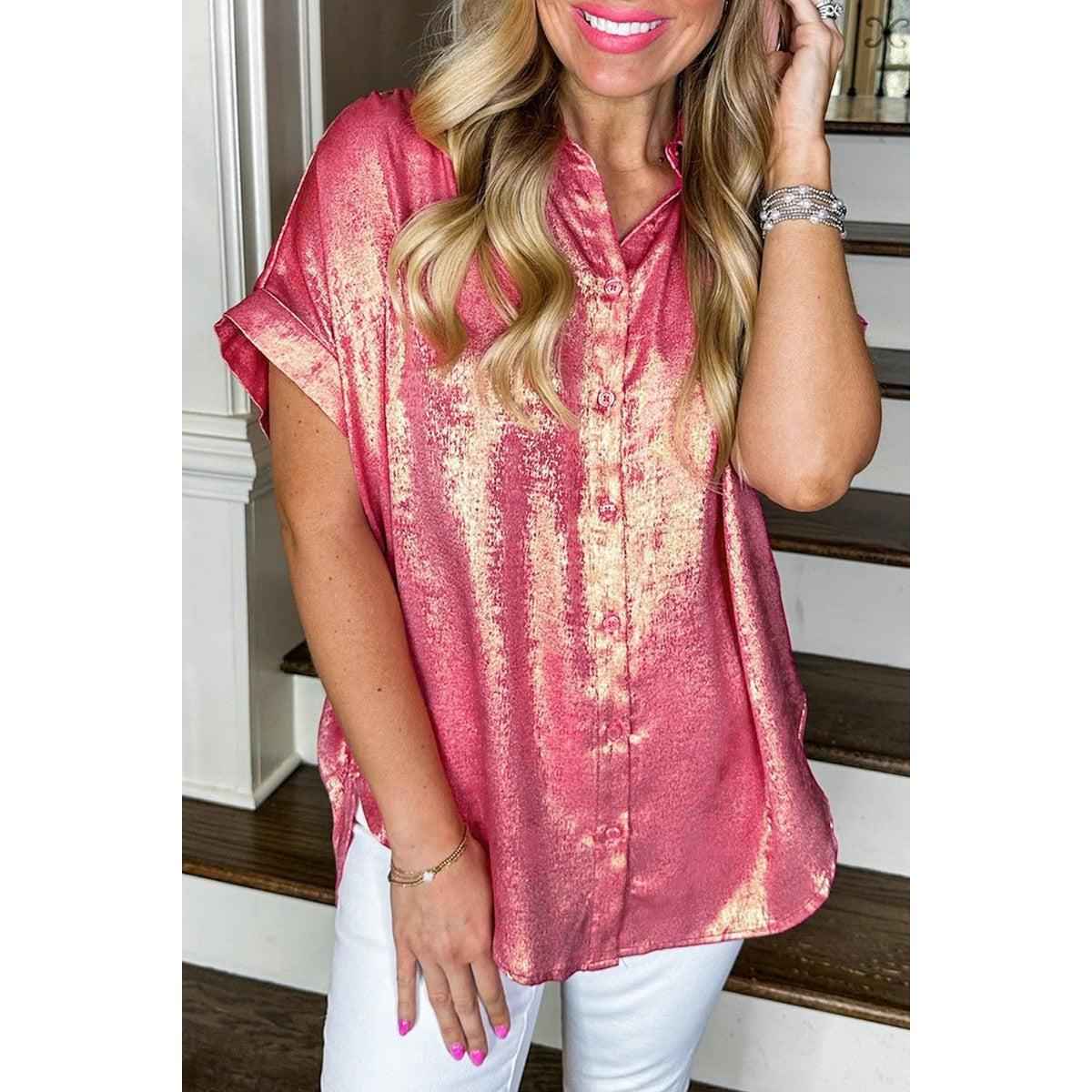 Short Sleeve Button Up Shirt
