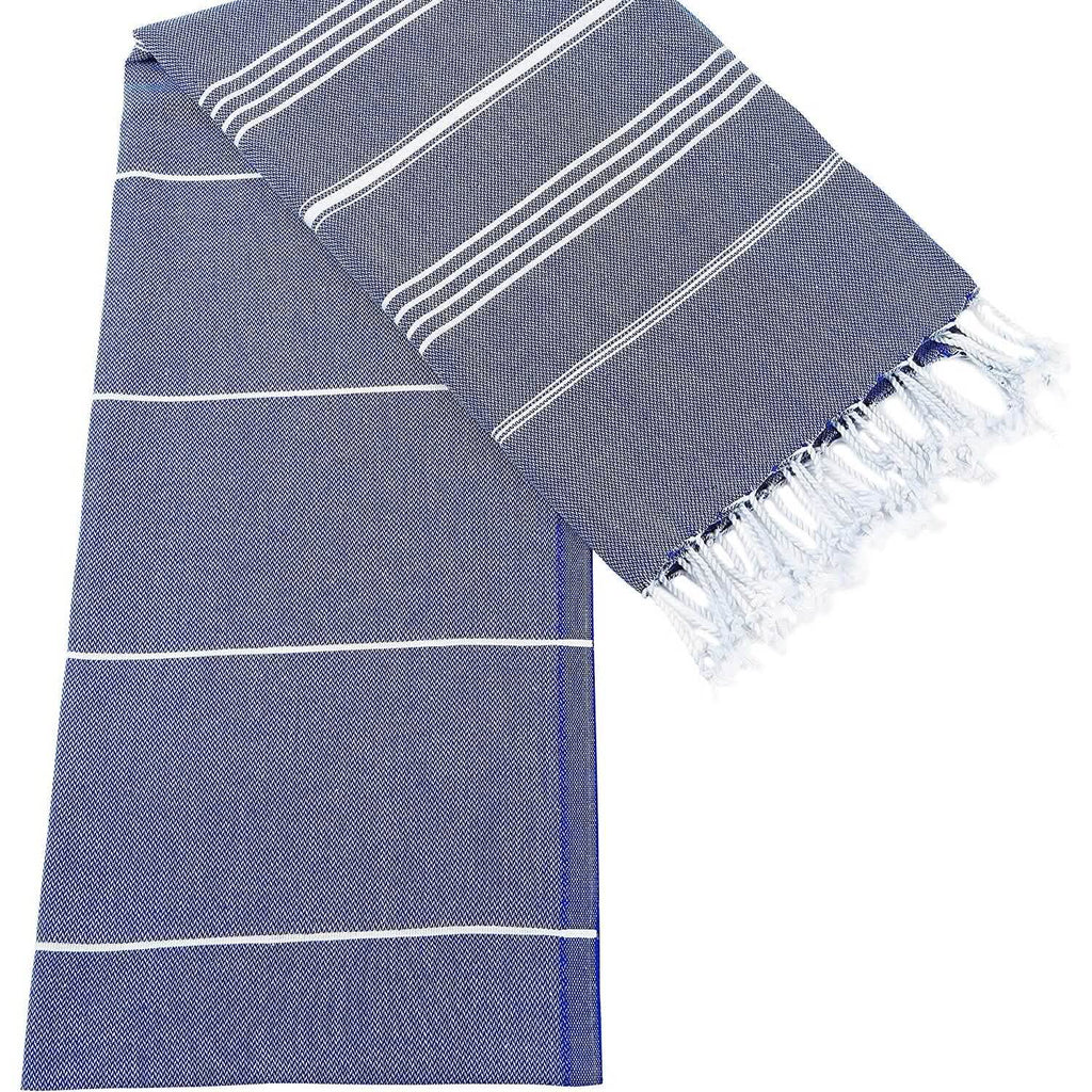 Cacala Pure Series Lightweight 100% Turkish Cotton Super Soft Peshtemal Luxury Bath Towel by DailySale
