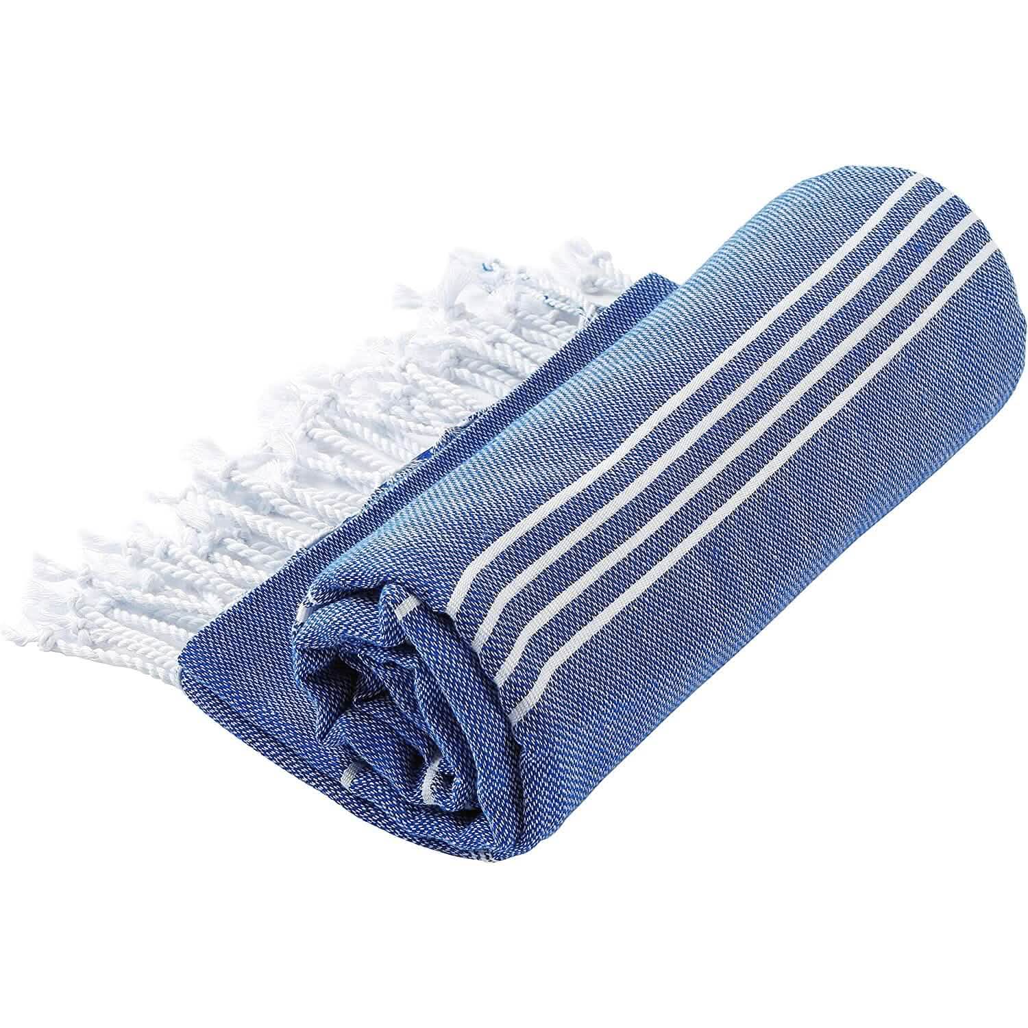 Cacala Pure Series Lightweight 100% Turkish Cotton Super Soft Peshtemal Luxury Bath Towel by DailySale