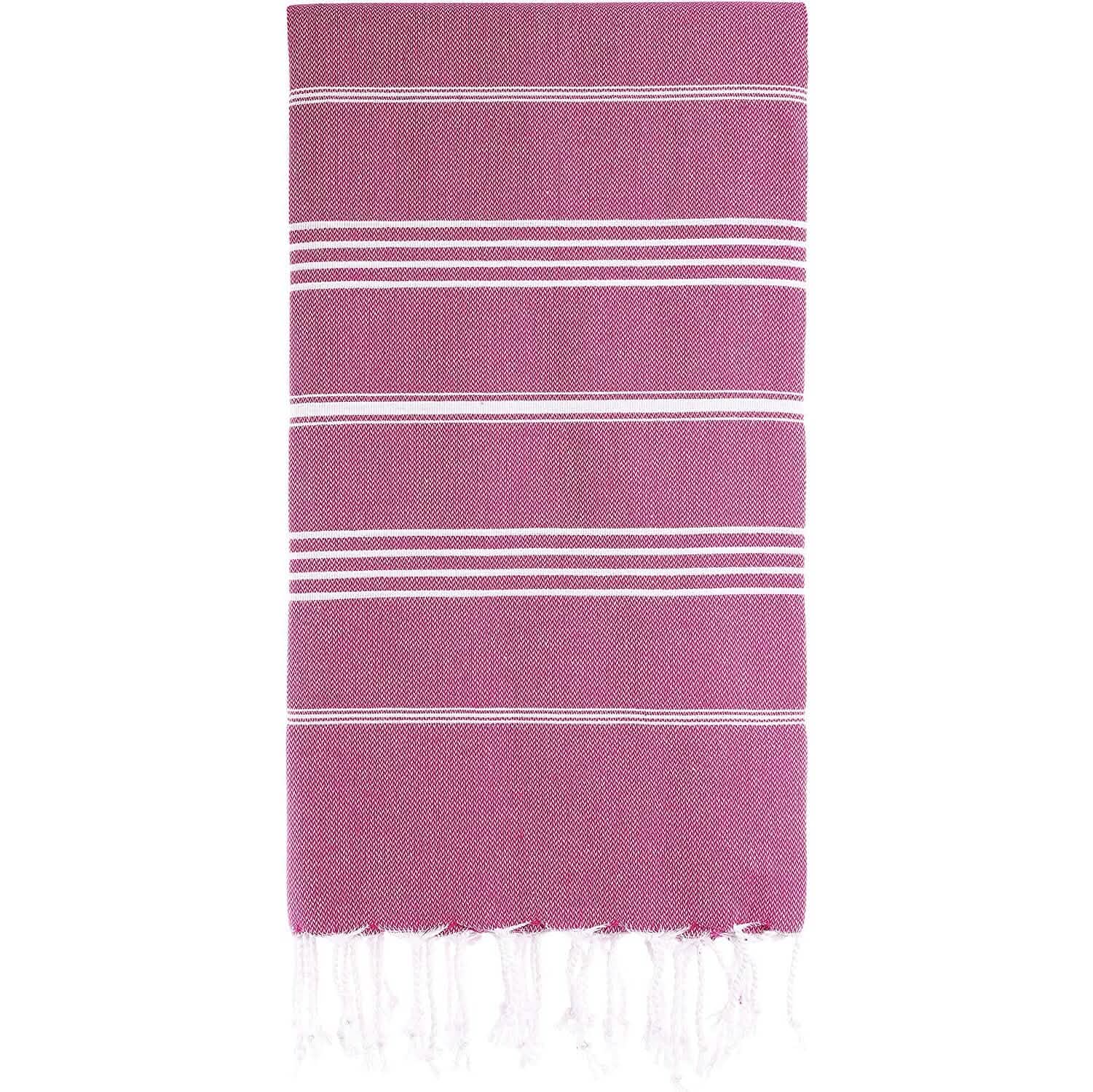 Cacala Pure Series Lightweight 100% Turkish Cotton Super Soft Peshtemal Luxury Bath Towel by DailySale