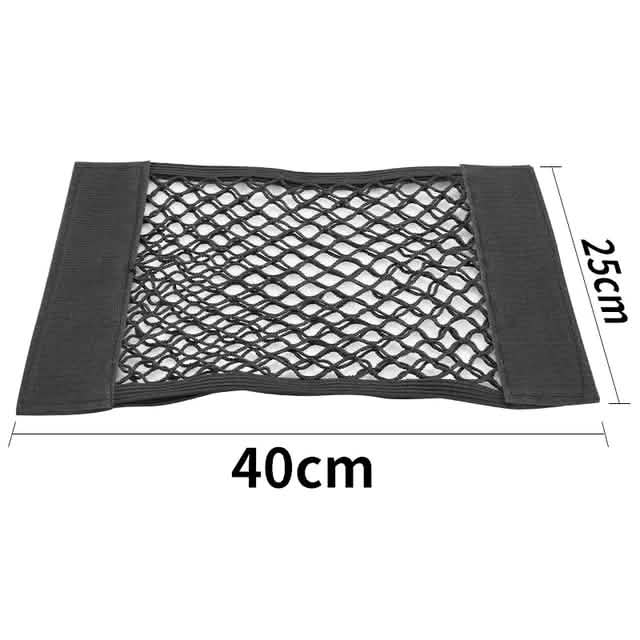 Car Back Rear Mesh Trunk Seat Elastic String Net Magic Sticker Universal Storage Bag by DailySale