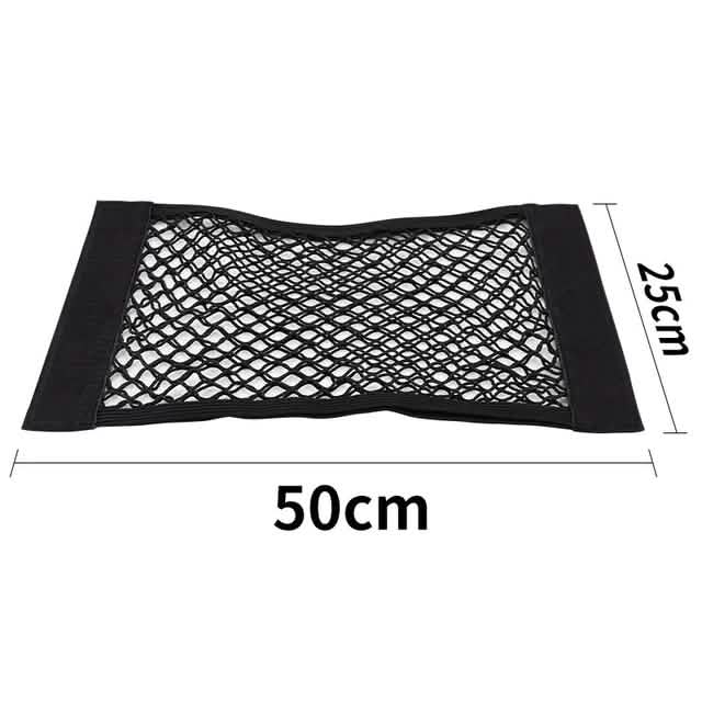 Car Back Rear Mesh Trunk Seat Elastic String Net Magic Sticker Universal Storage Bag by DailySale
