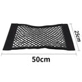Car Back Rear Mesh Trunk Seat Elastic String Net Magic Sticker Universal Storage Bag by DailySale