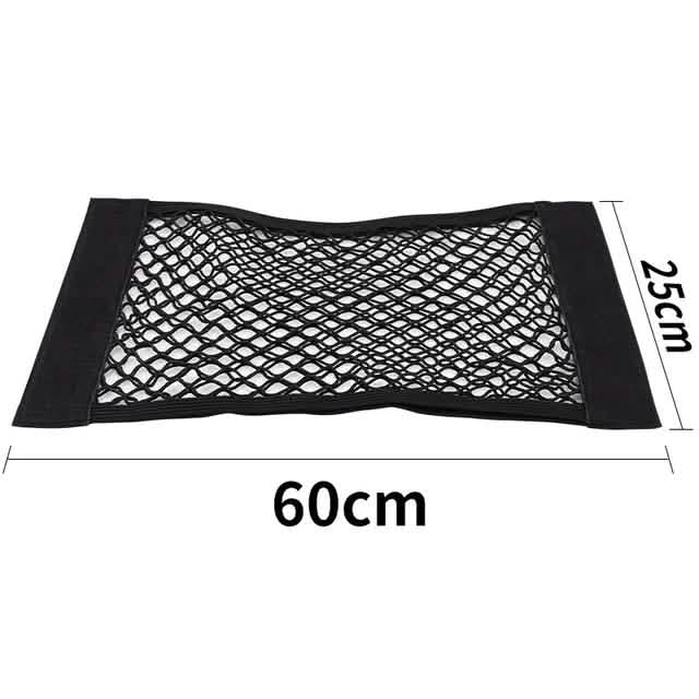 Car Back Rear Mesh Trunk Seat Elastic String Net Magic Sticker Universal Storage Bag by DailySale