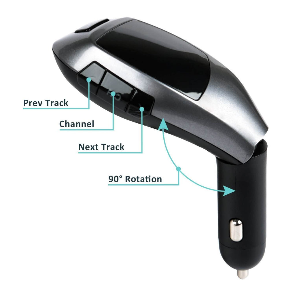 Car FM Wireless Transmitter USB Charge by DailySale