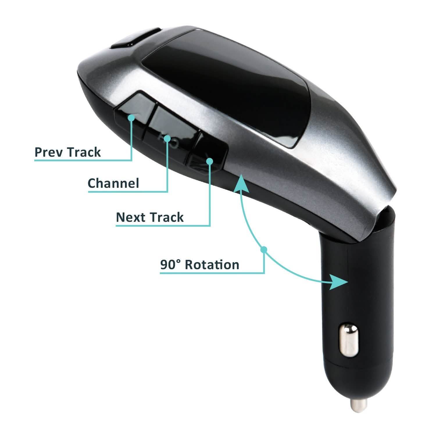 Car FM Wireless Transmitter USB Charge by DailySale
