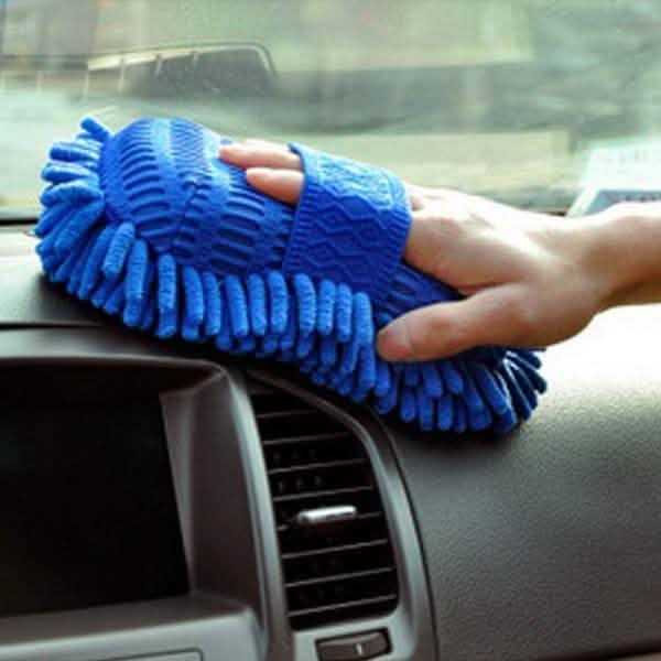 Car Hand Soft Towel Microfiber Chenille Washing Gloves Coral Fleece Gloves Auto by DailySale