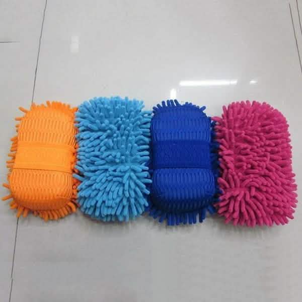 Car Hand Soft Towel Microfiber Chenille Washing Gloves Coral Fleece Gloves Auto by DailySale