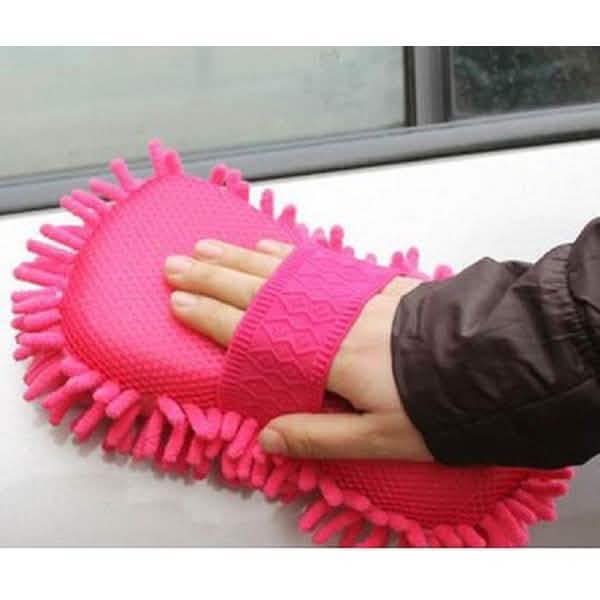 Car Hand Soft Towel Microfiber Chenille Washing Gloves Coral Fleece Gloves Auto by DailySale