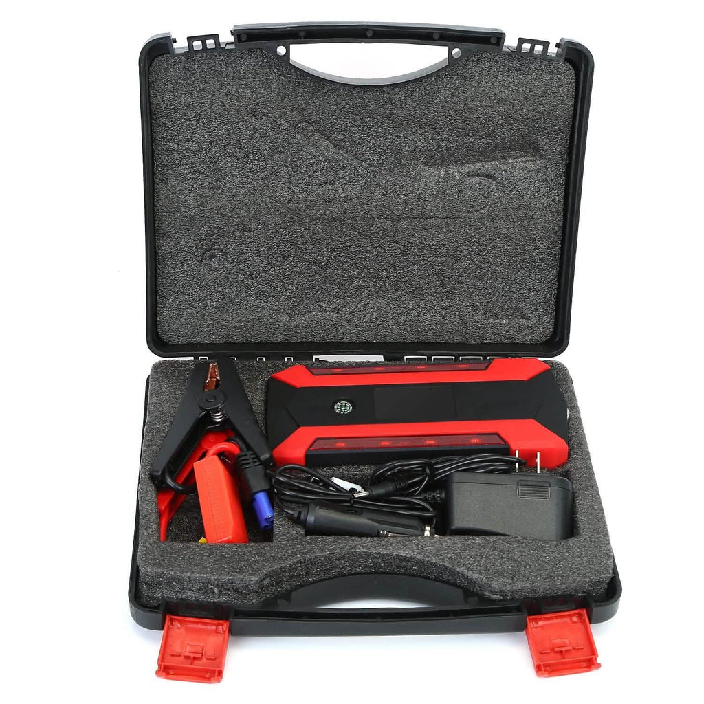 Car Jump Starter Booster with LCD Screen 4 Modes LED Flashlight by DailySale