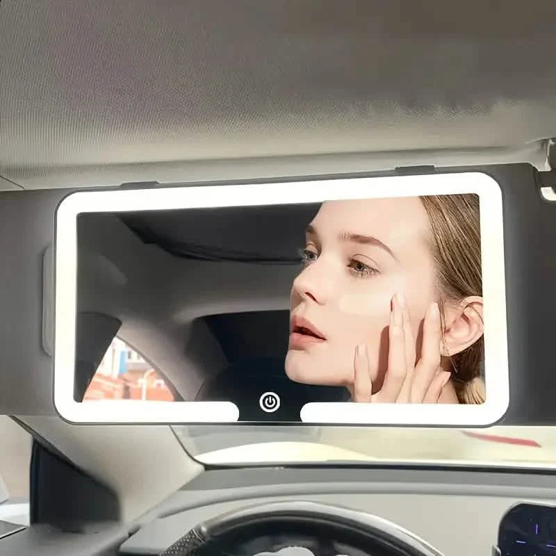 Car Mirror Vanity with LED Lights by DailySale