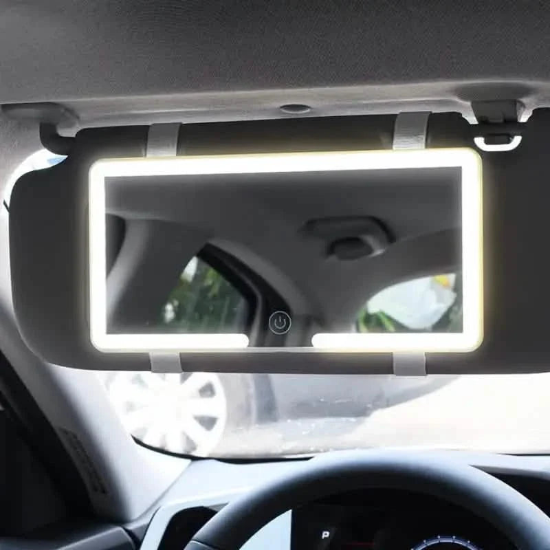 Car Mirror Vanity with LED Lights by DailySale