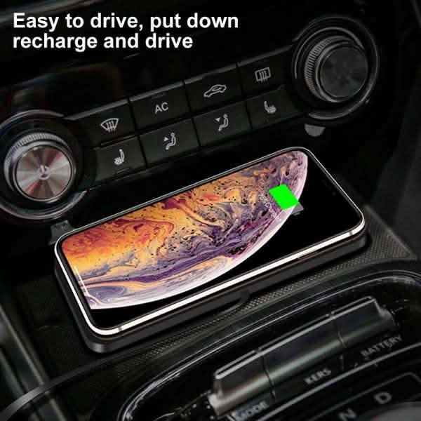 Car QI Wireless Phone Charger Non Slip Pad Mat Fast Charging by DailySale