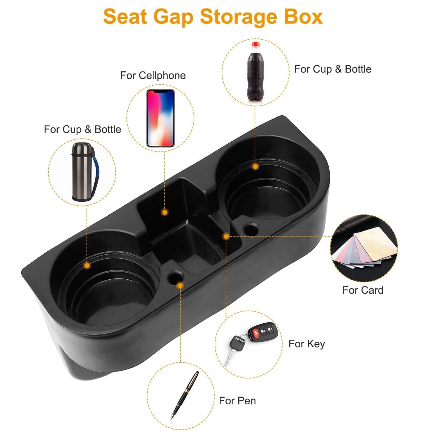 Car Seam Cup Holder Seat Gap Wedge by DailySale