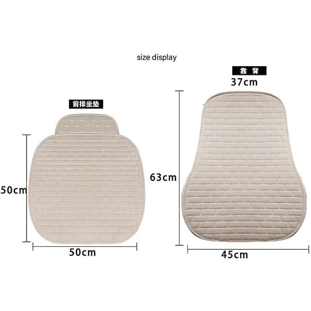 Car Seat Cover Kit Front Flax Seat by DailySale